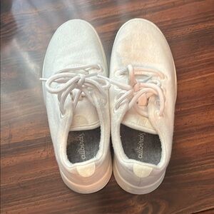 Allbirds Classic White wool Lace-Up Sneakers